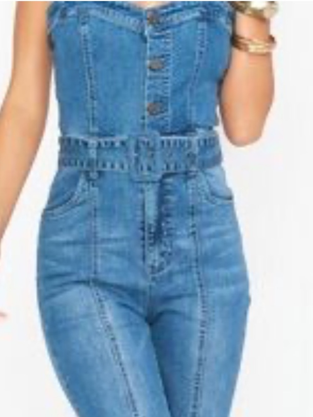 Show Me Your Mumu Acacia Jumpsuit In Freshwater REVOLVE - Picture 4 of 9